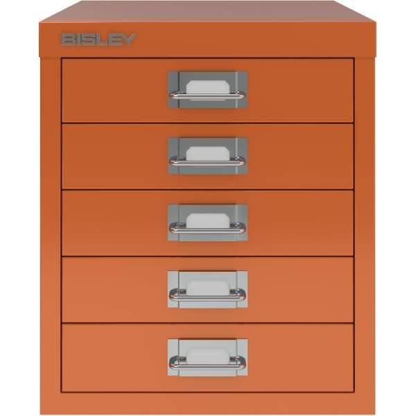 Schubladenschrank MultiDrawer™ 12er Serie, 5 Schubladen à H 51 mm, DIN A4 Maße: