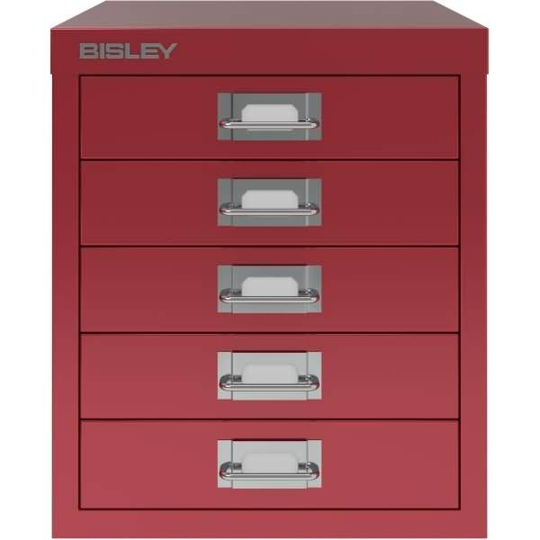 Schubladenschrank Basis A4 5 Schübe kardinalr.