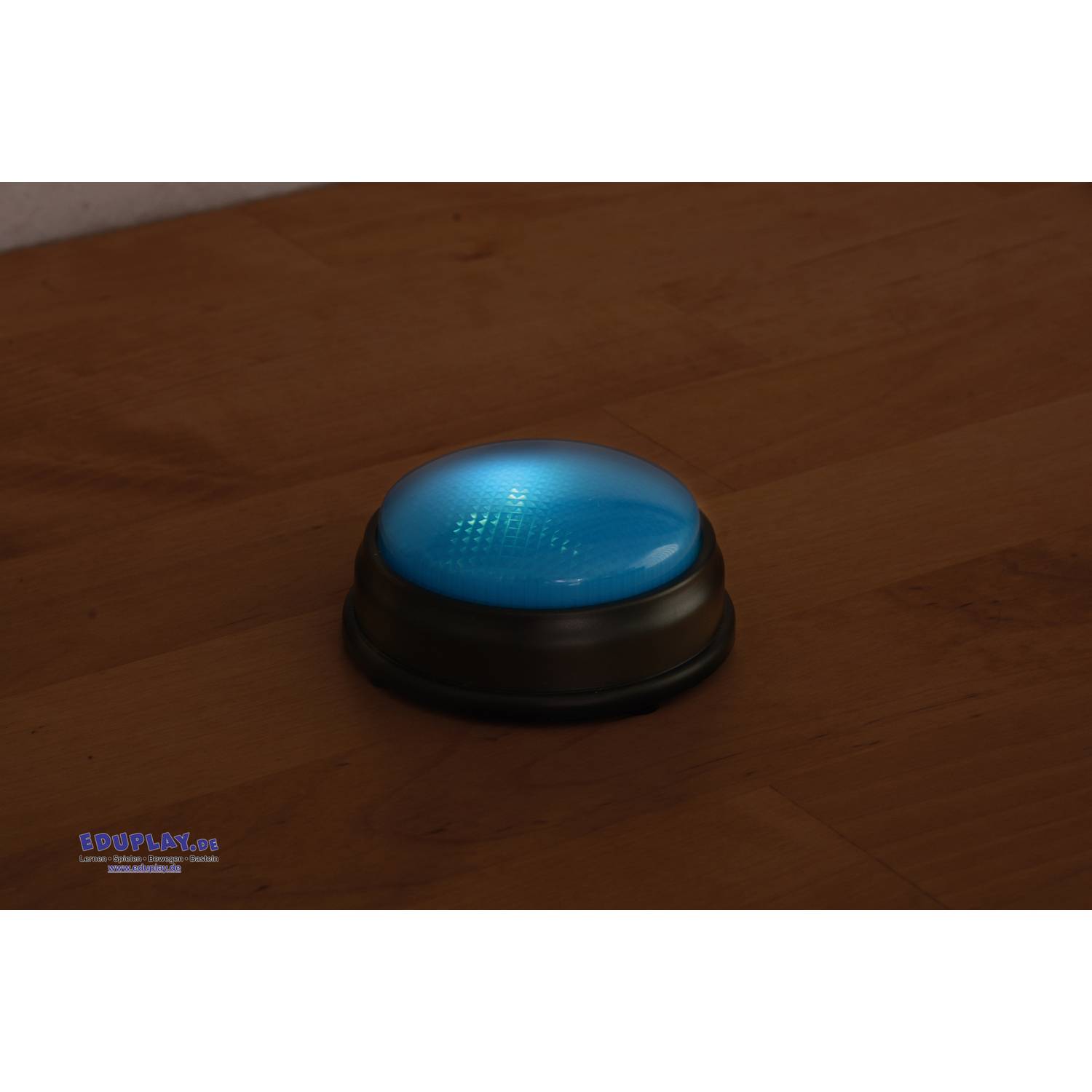 EDUPLAY 120543 Buzzer mit Blinklicht-Signal & Töne, mehrfarbig, 4-teilig (1 Set)