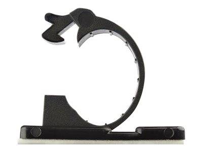StarTech.com 100 Selbstklebende Kabelklemmen Mittel - PC Kabelmanagement/Kabelhalterung - Kabel Organisator - Netzwerk/U