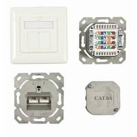 Synergy 21 S216357, 2 x RJ-45, 6a, Weiß, 50 mm, 50 mm, 5,6 cm