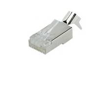 ShiverPeaks BASIC-S VPE 100 Modularstecker RJ45 8/8 Cat.7 - Netzwerk - cable/RJ4