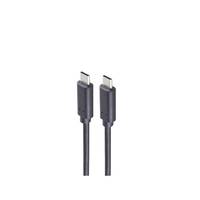 ShiverPeaks BASIC-S--USB-C Verbindungskabel--USB Kabel 3.2 USB Typ C Stecker auf