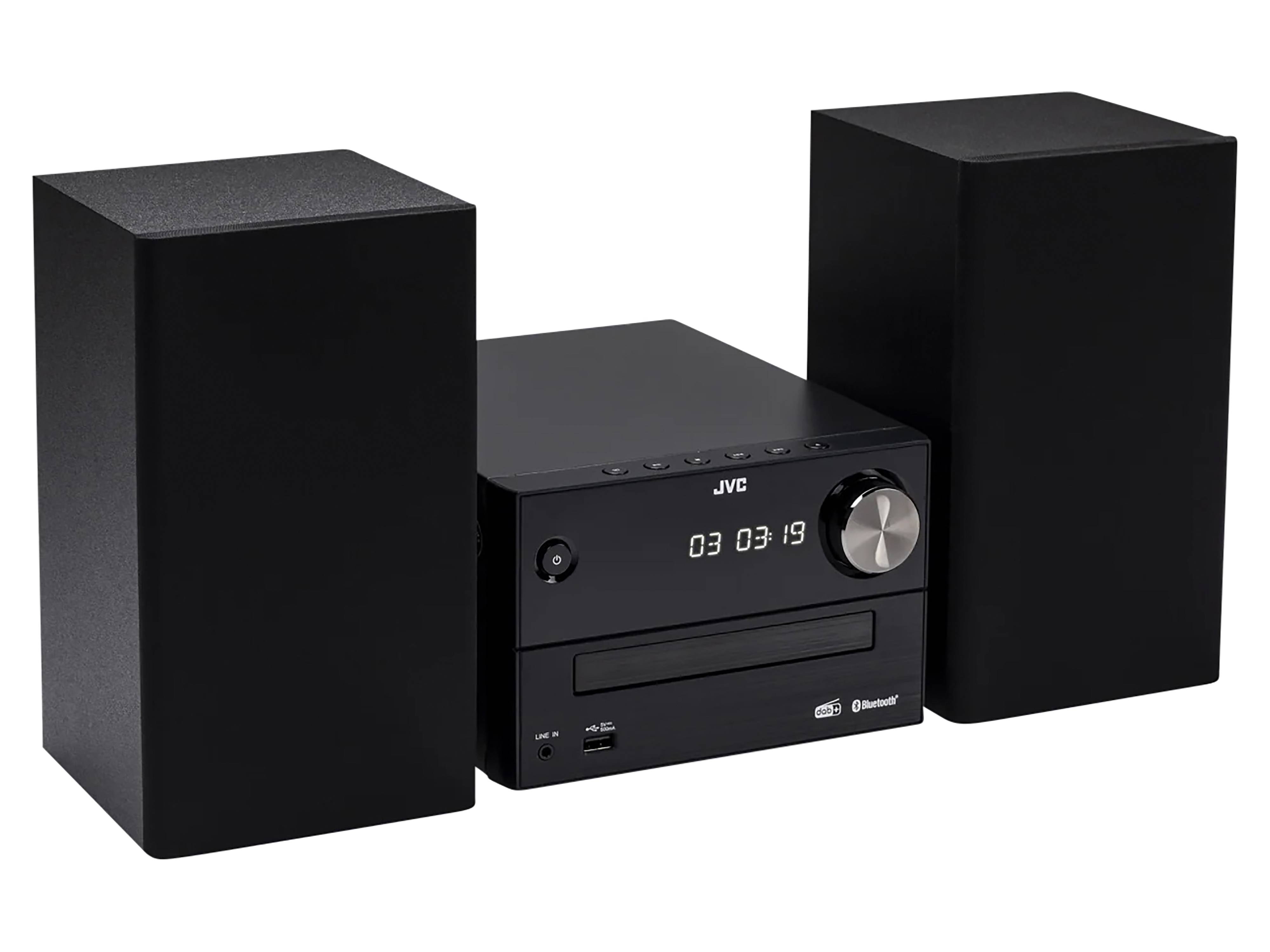 JVC Stereoanlage UX-C 25 DAB, schwarz