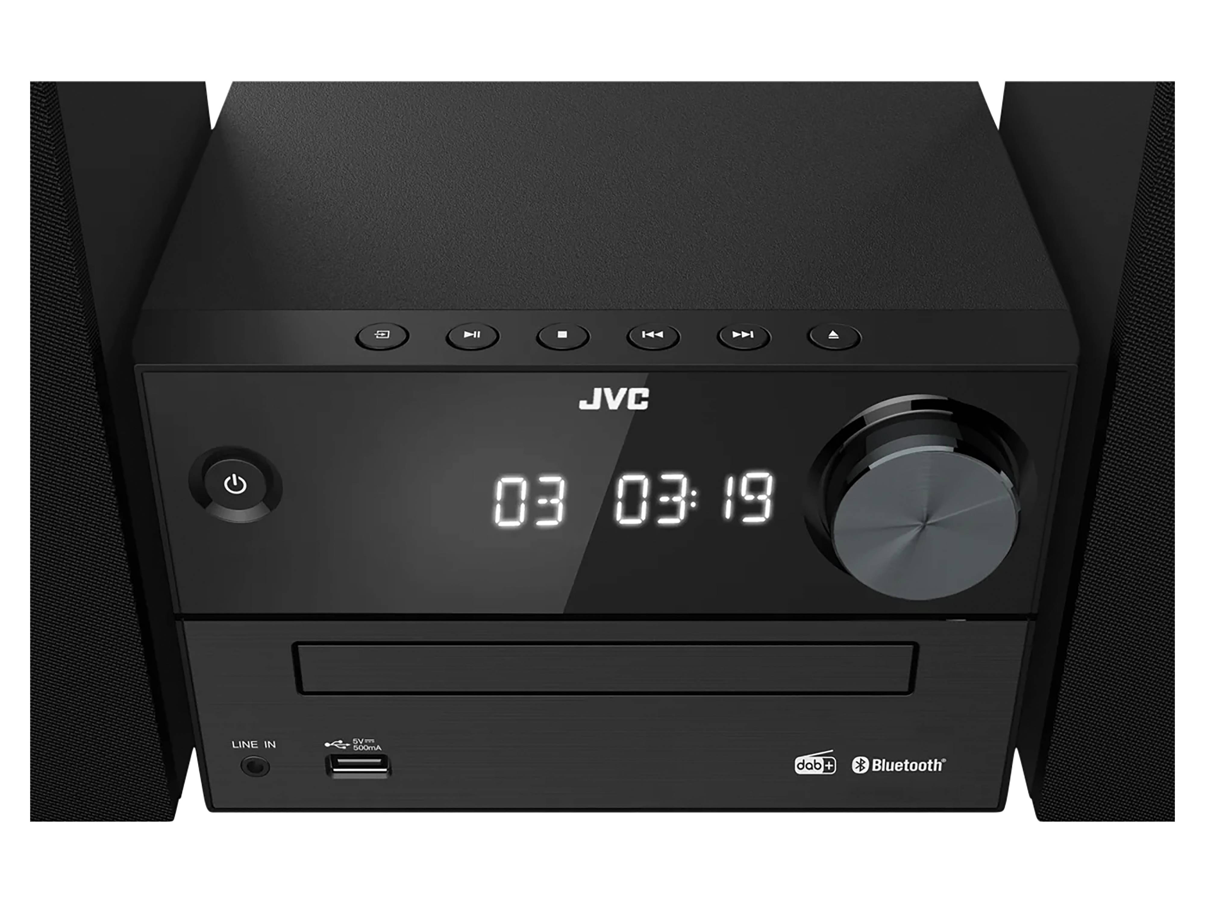 JVC Stereoanlage UX-C 25 DAB, schwarz