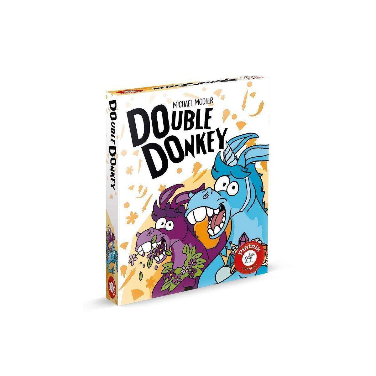 668197 - Double Donkey, Kartenspiel, für 2-5 Spieler, ab 8 Jahren, (DE-Ausgabe)