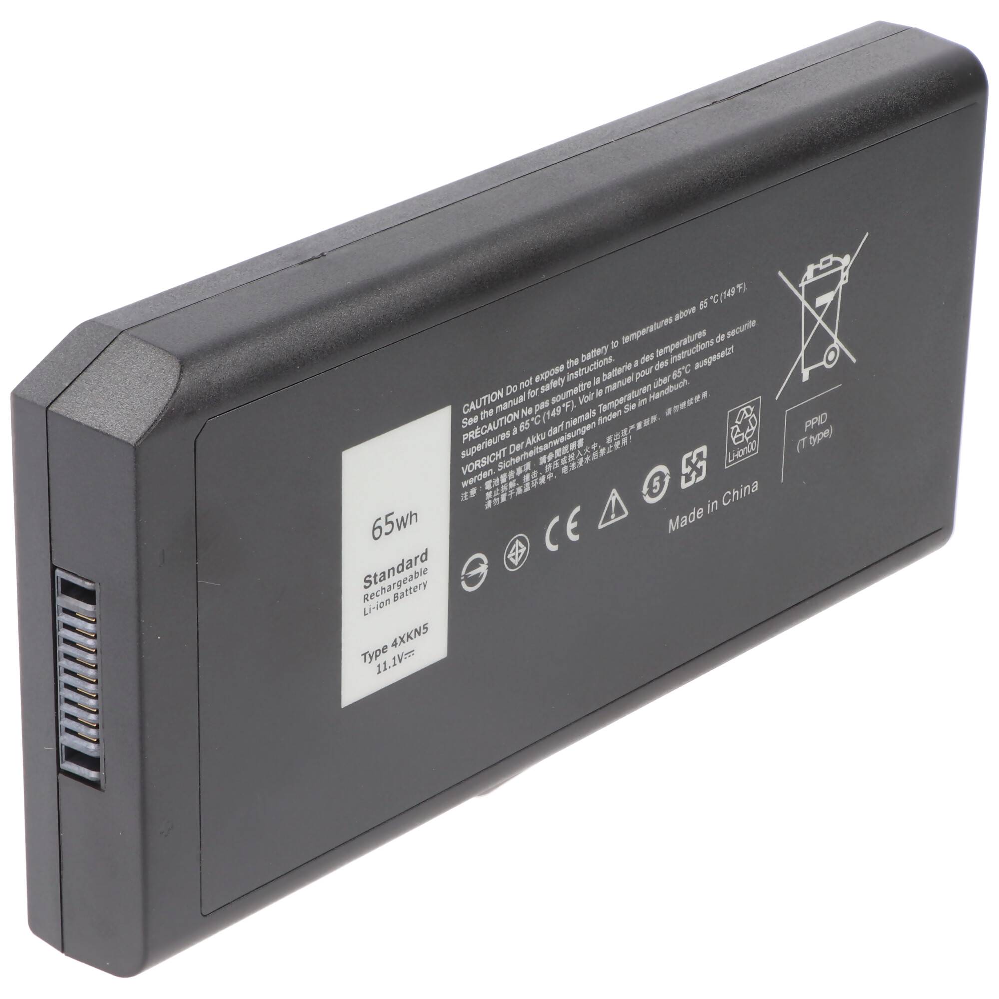 Akku passend für Dell Latitude E6440, E6540, Li-ion, 11,1V, 5850mAh, 65Wh