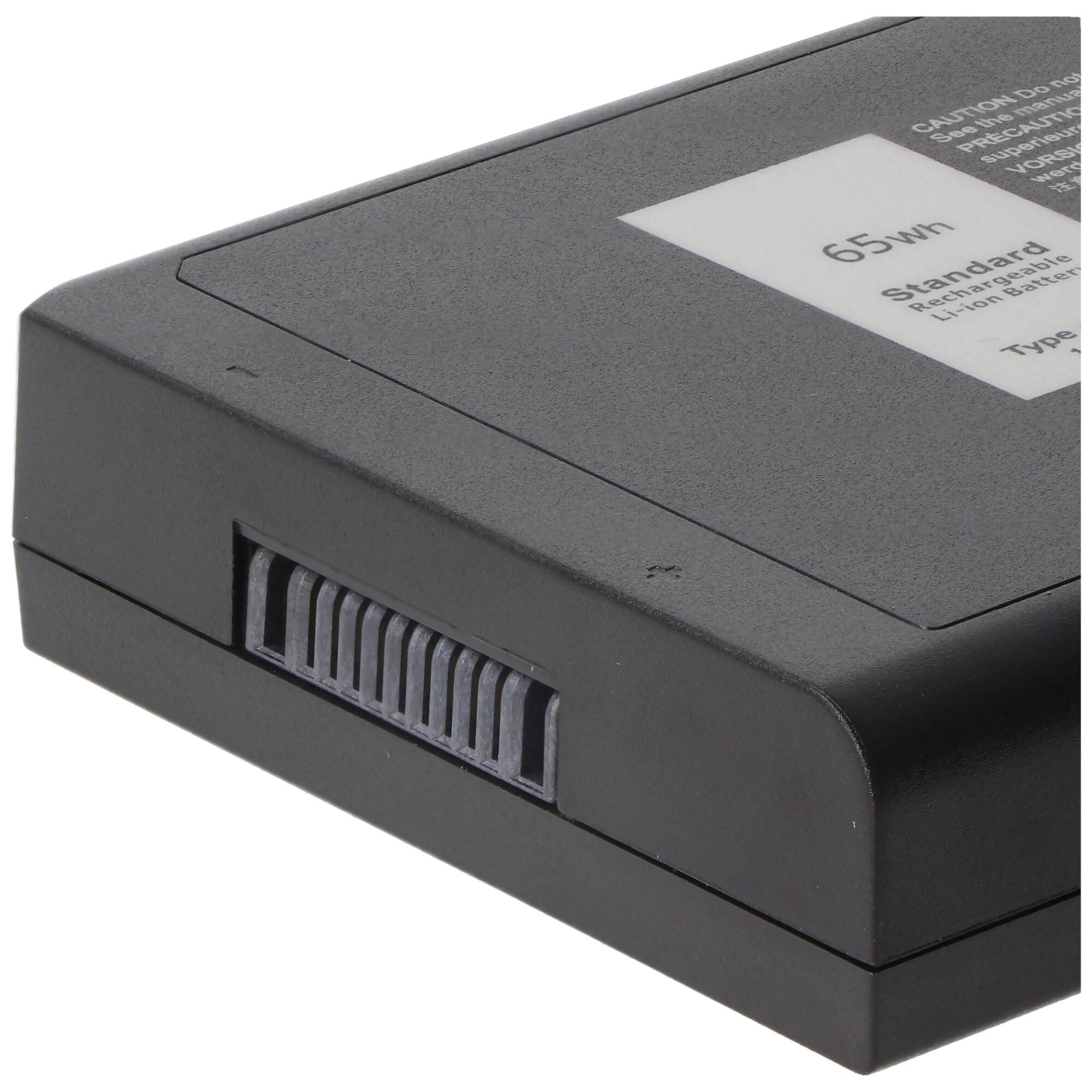 Akku passend für Dell Latitude E6440, E6540, Li-ion, 11,1V, 5850mAh, 65Wh