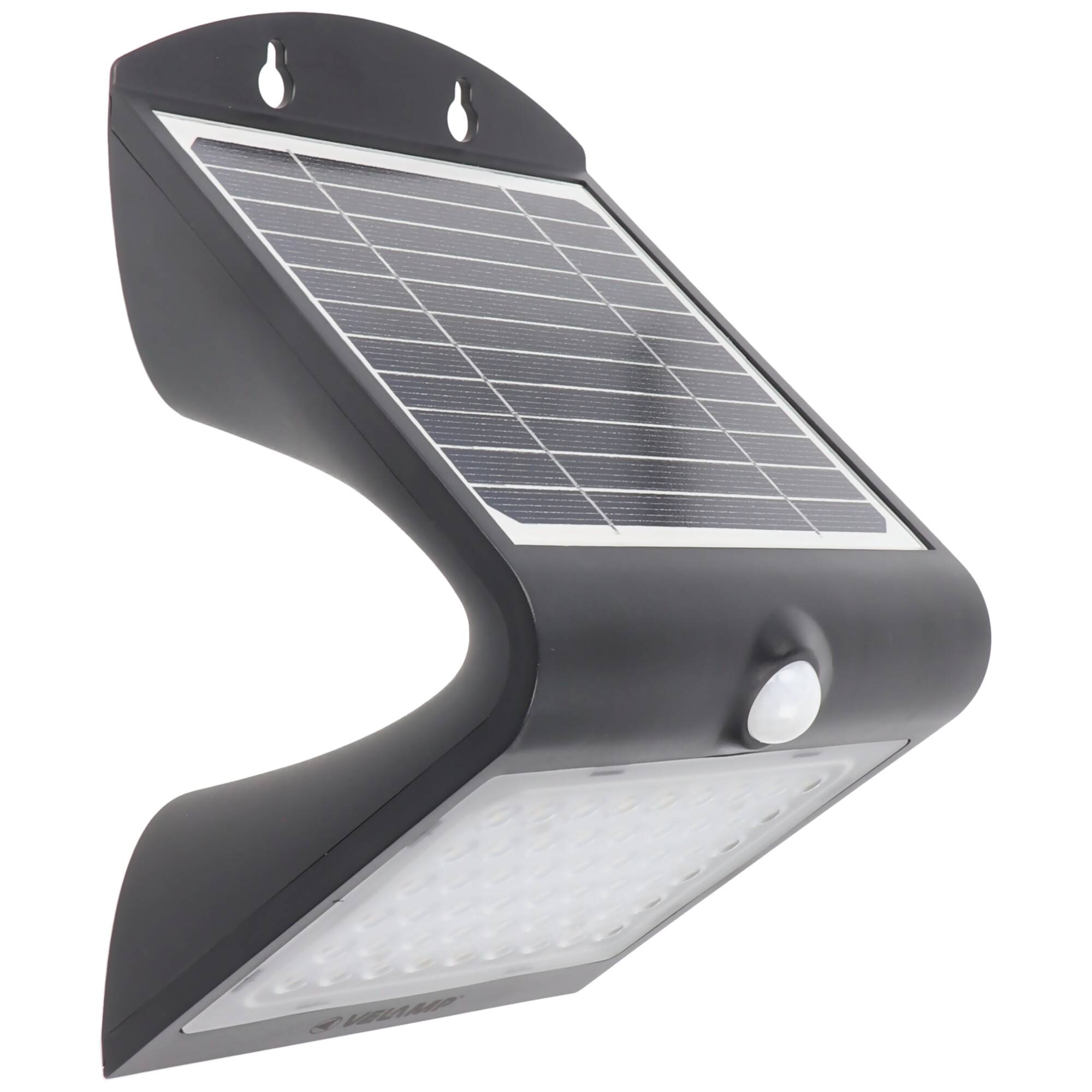 Velamp COLOMBA: Solarwandleuchte 54 + 2 LED. 500 Lumen. Mit Bewegungsmelder