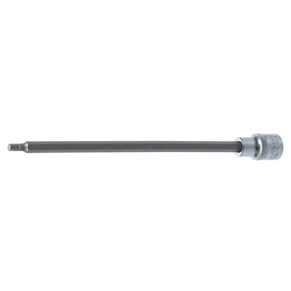 Bit-Einsatz - Innen-6-kant - für Ölwanne, Motor oder Klopfsensor - Chrom-Vanadium-Stahl - Länge 240 mm - Antrieb Innenvierkant 12,5 mm (1/2") - Inn