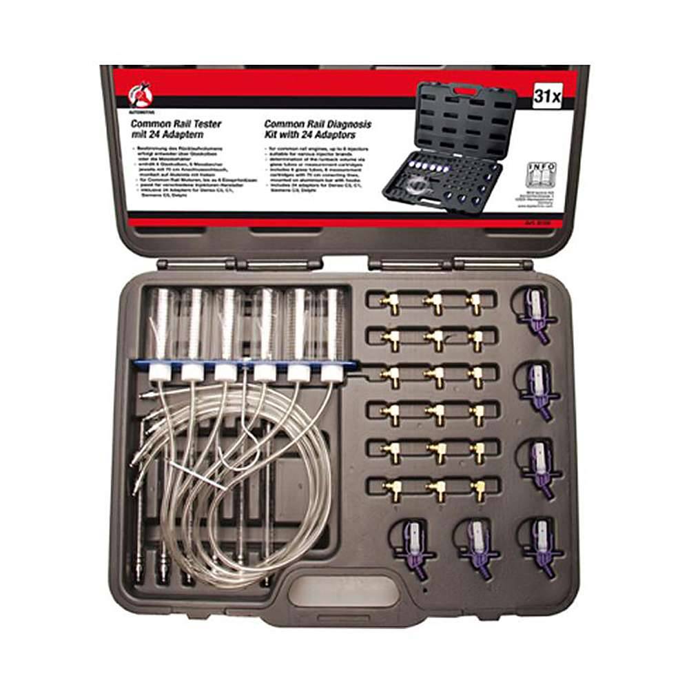 Common Rail Tester - mit 24 Adaptern