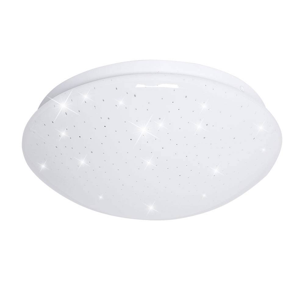 Deckenleuchte Sternenhimmel LED Küchenlampe Deckenlampe Schlafzimmer, weiß, 8W 560lm kaltweiß, DxH 21,5 x 7,8 cm