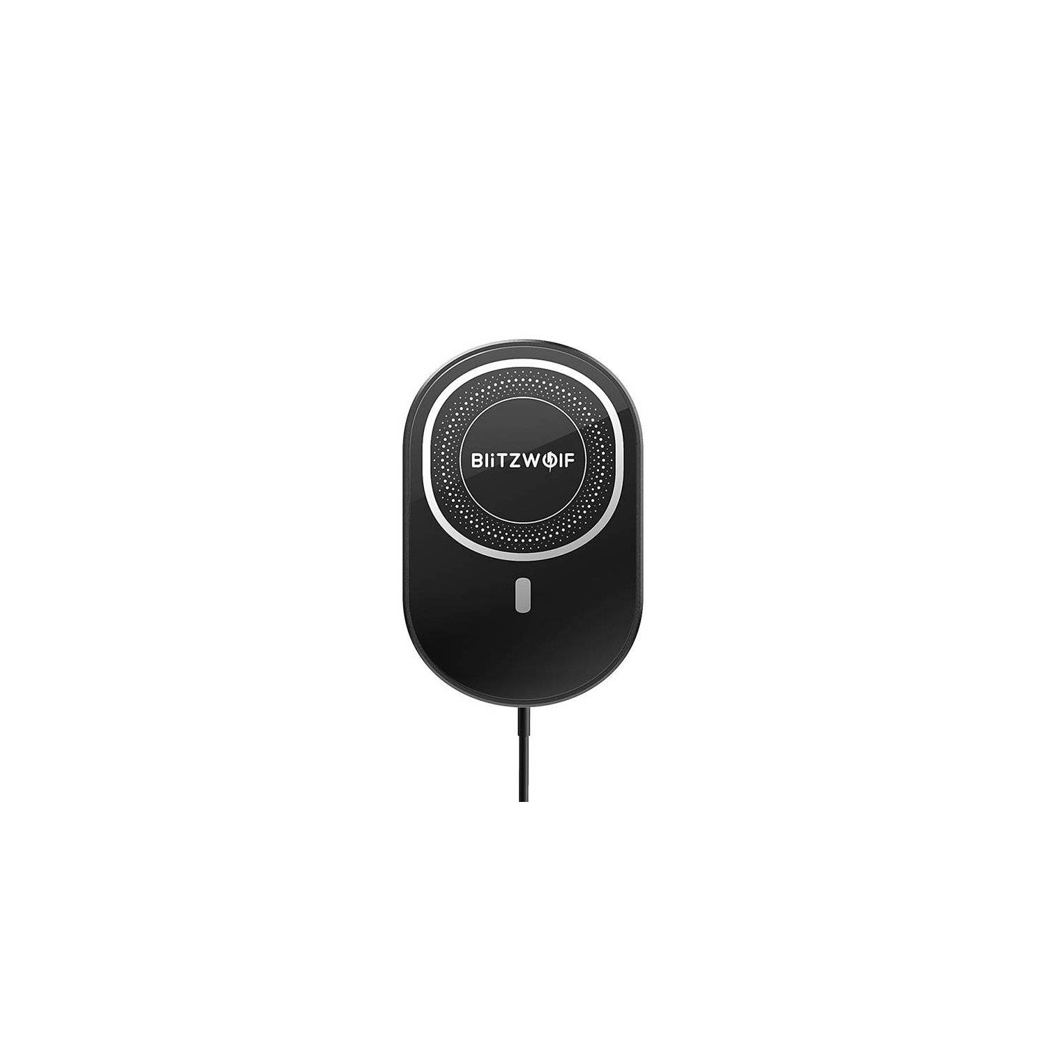 BlitzWolf BW-CW4 15W Kabelloses Laden KFZ-Handyhalterung Smartphonehalterung fürs Auto Schwarz