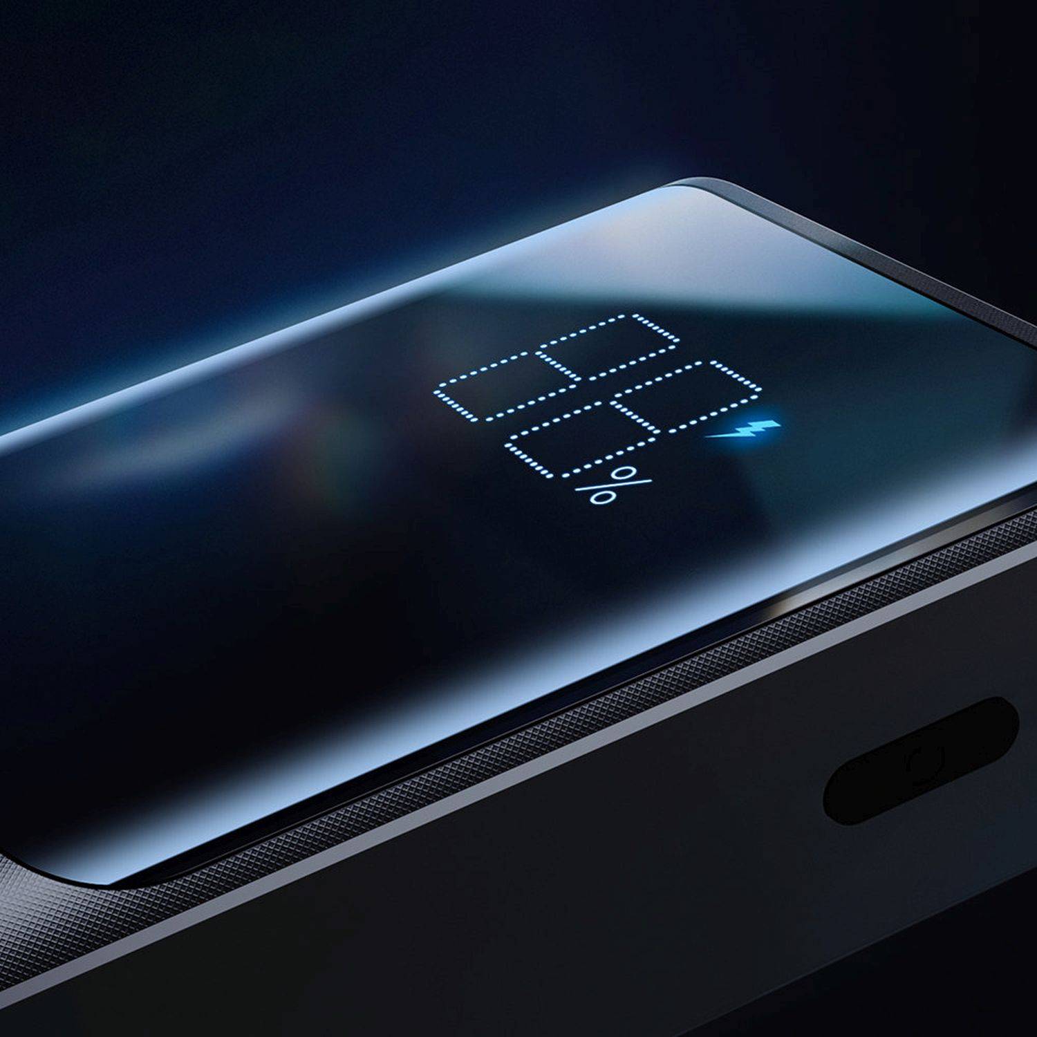 Joyroom 15W 20000mAh Powerbank PD QC3.0 Schnell-Ladegerät ErsatzAkku 3.1A 3 Output schwarz