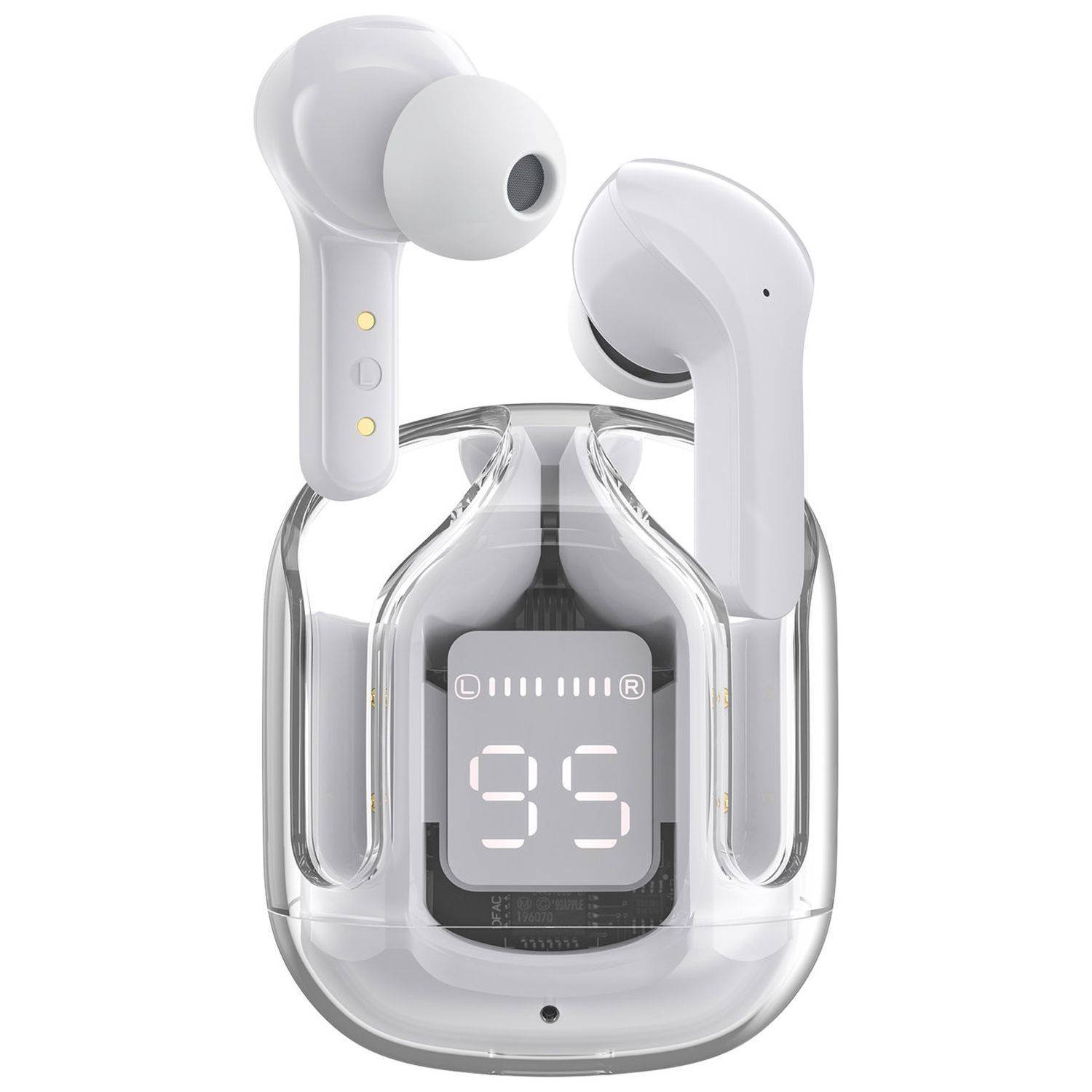 Acefast T6 In-Ear Wireless Kopfhörer Earbuds Headphones TWS Bluetooth 5.0 Modern Grau