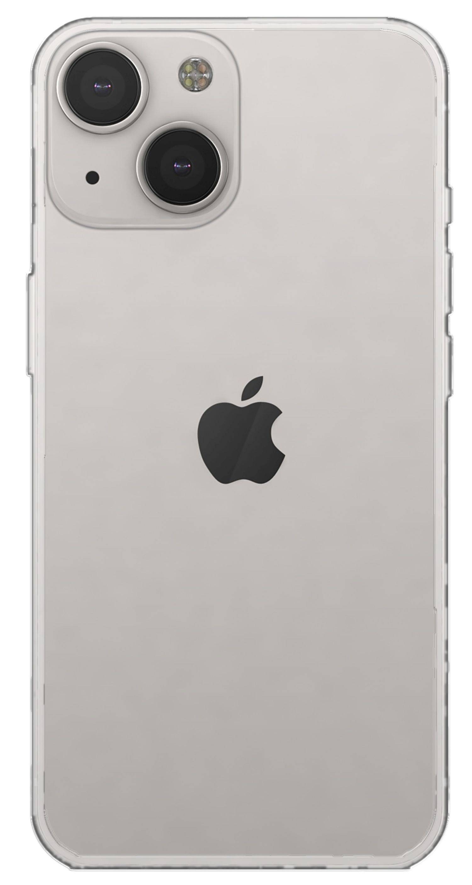 Silikon Hülle Basic kompatibel mit iPhone 14 Case TPU Soft Handy Cover Schutz Transparent