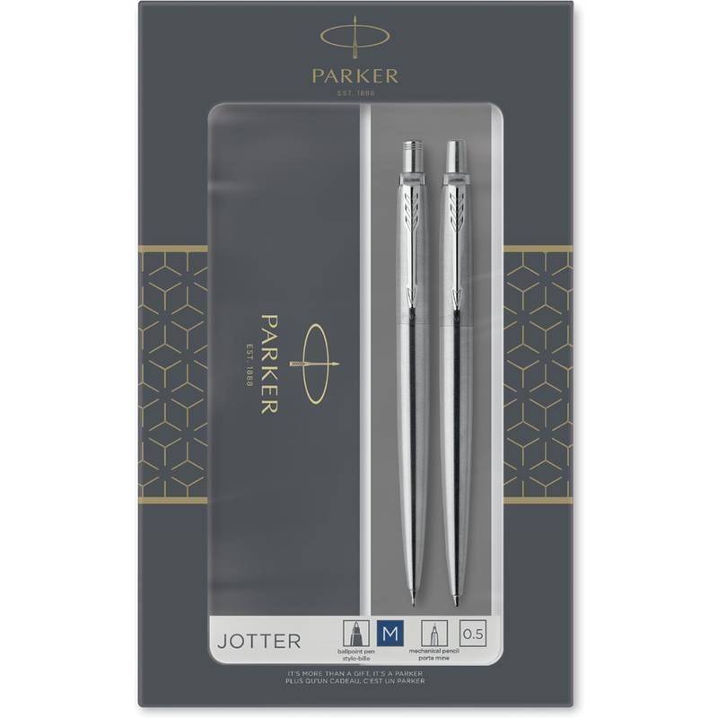 PARKER Schreibgeräte-Set JOTTER Edelstahl C.C.