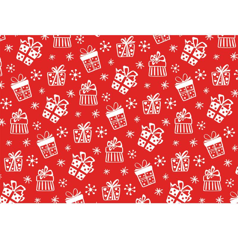 SUSY CARD Weihnachts-Geschenkpapier "Geschenke rot"