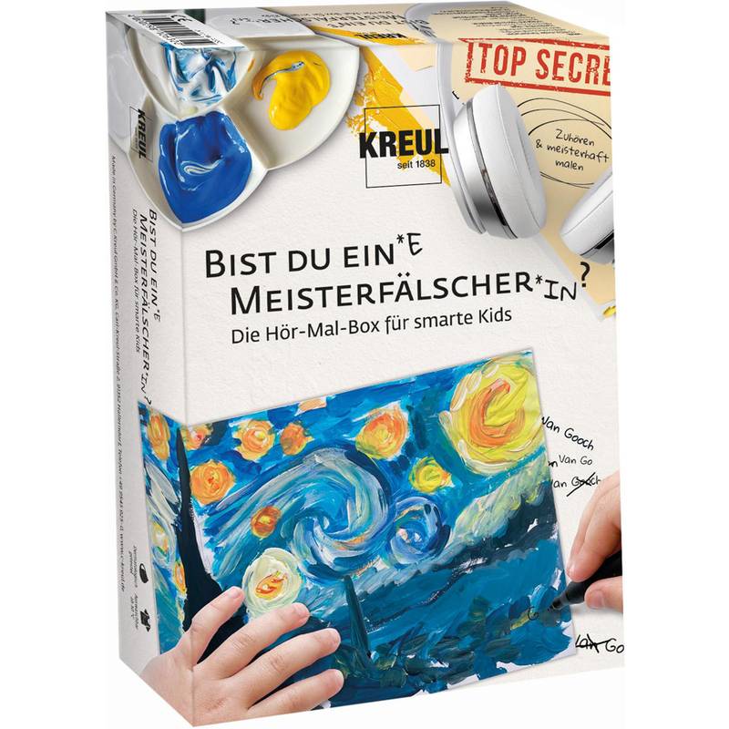 KREUL Kreativ-Set "Meisterfälscher Box Sternennacht"