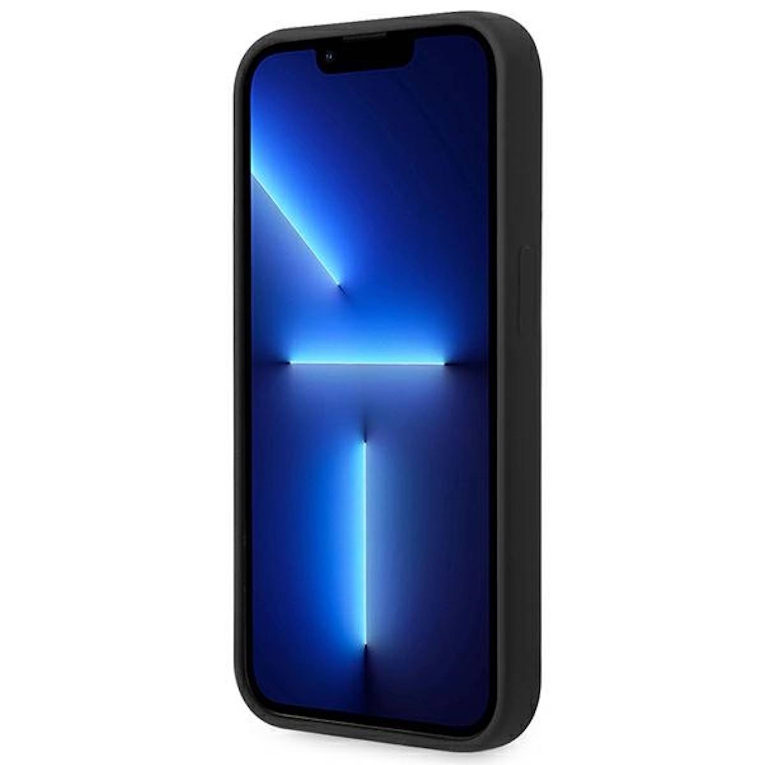 Ferrari Silikon Metal Logo Magsafe Hardcase Cover für Apple iPhone 14 Pro Max