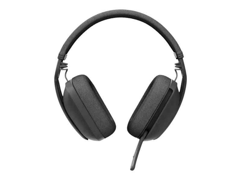 Logitech ZONE VIBE 100 Over Ear Headset Bluetooth® Stereo Graphit Mikrofon-Rauschunterdrückung, Noise Cancellin