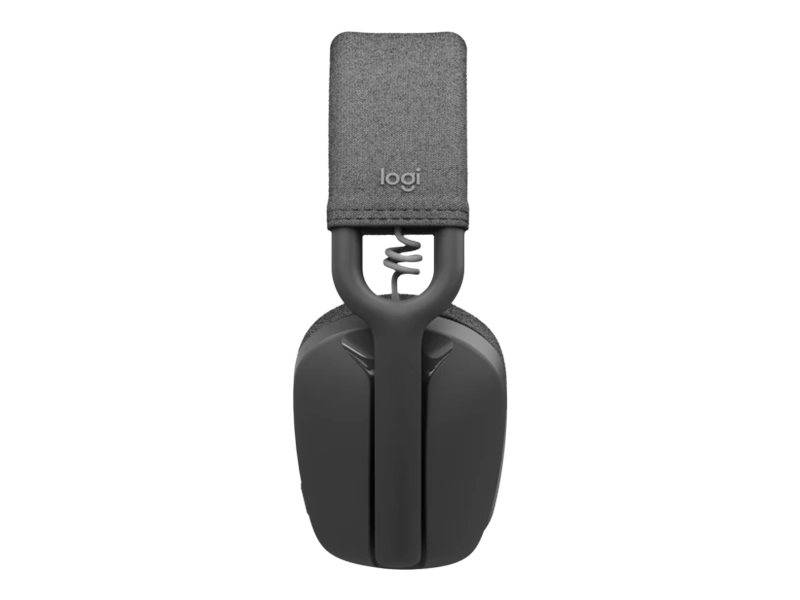 Logitech ZONE VIBE 100 Over Ear Headset Bluetooth® Stereo Graphit Mikrofon-Rauschunterdrückung, Noise Cancellin