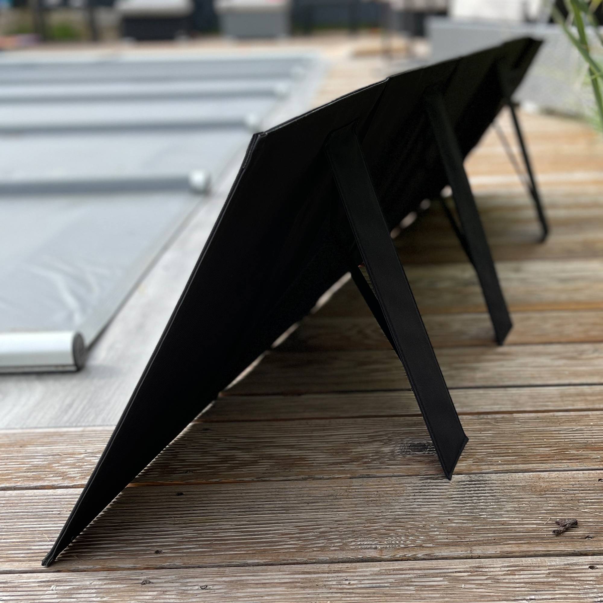 Solarpanel 100W faltbar max. 18 Volt, das faltbare Solar-Panel mit dem Ladestrom max. 5,5A Ausgang