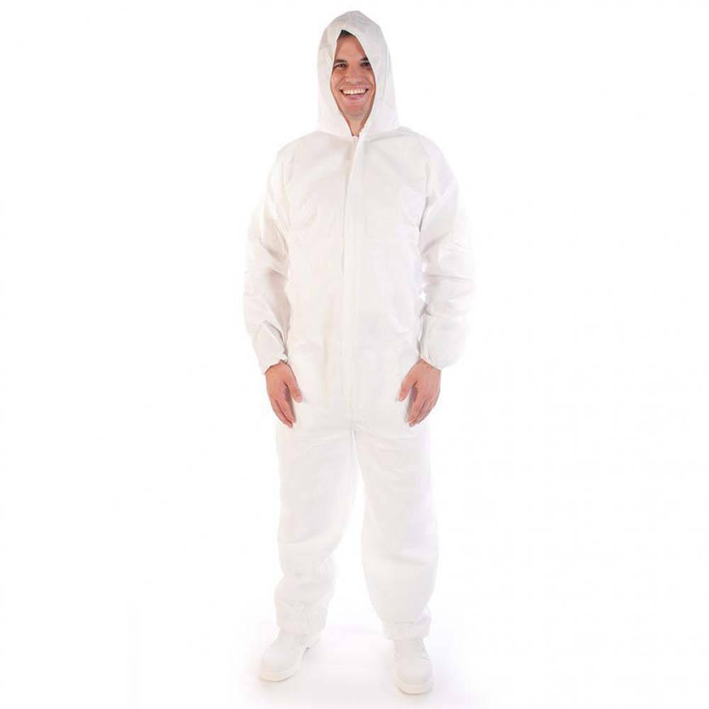 Overalls Typ 5B+6B, Microporous, XXL, weiß