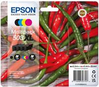 Epson 503XL Multipack - 4er-Pack - XL - Schwarz, Cyan, Magenta, Gelb