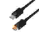 LogiLink CDV0100 - 10 m - DisplayPort - DisplayPort - Männlich - Männlich - 7680