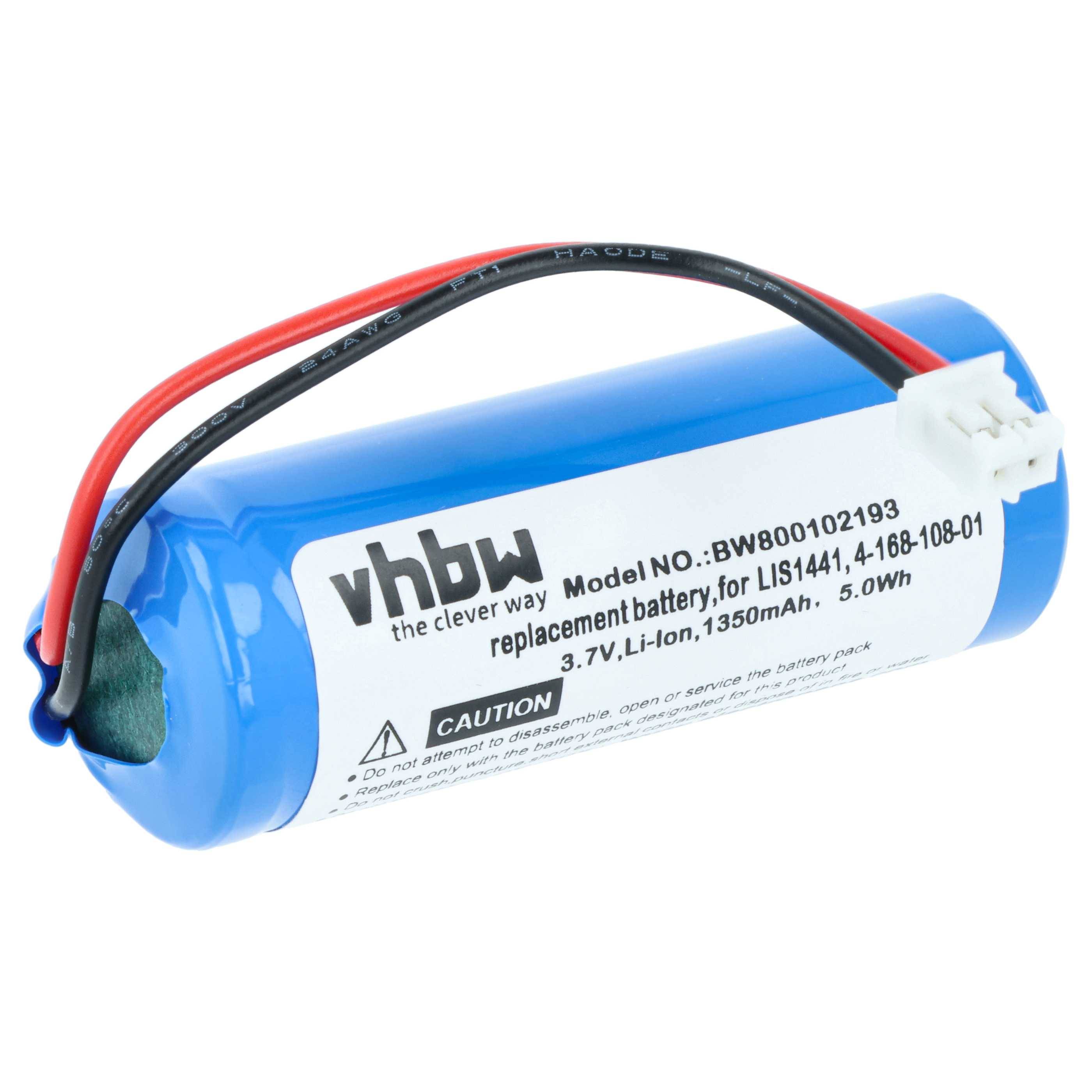 vhbw Akku kompatibel mit Sony CECH-ZCM1R, CECH-ZCM1T, CECH-ZCM1U, CECH-ZCM2E, CECH-ZCM2U Gamepad Controller (1350 mAh, 3,7 V, Li-Ion)