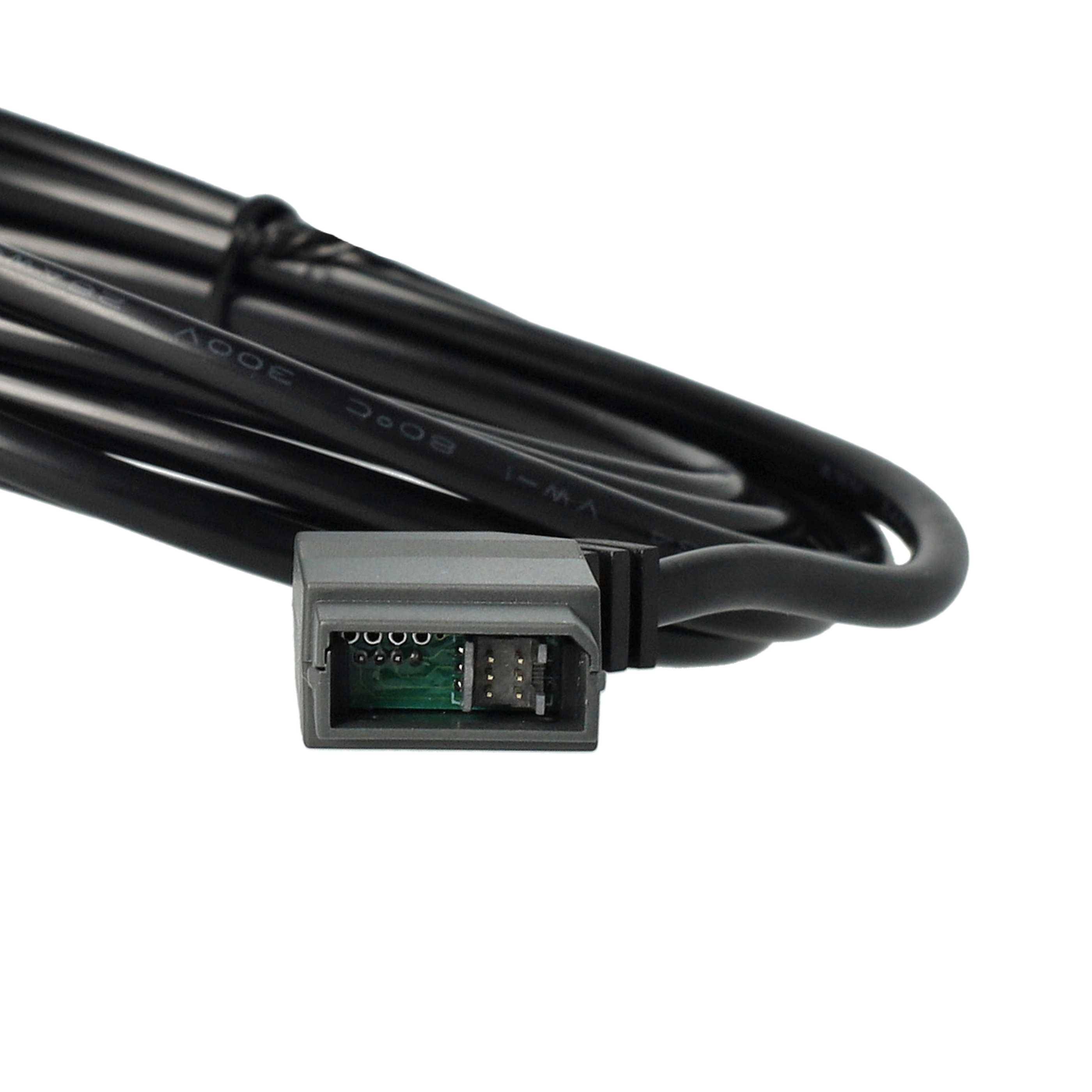 vhbw USB Programmierkabel PLC Ersatz für Siemens 6ED1 057-1AA00-0BA0 für Funkgerät, schwarz