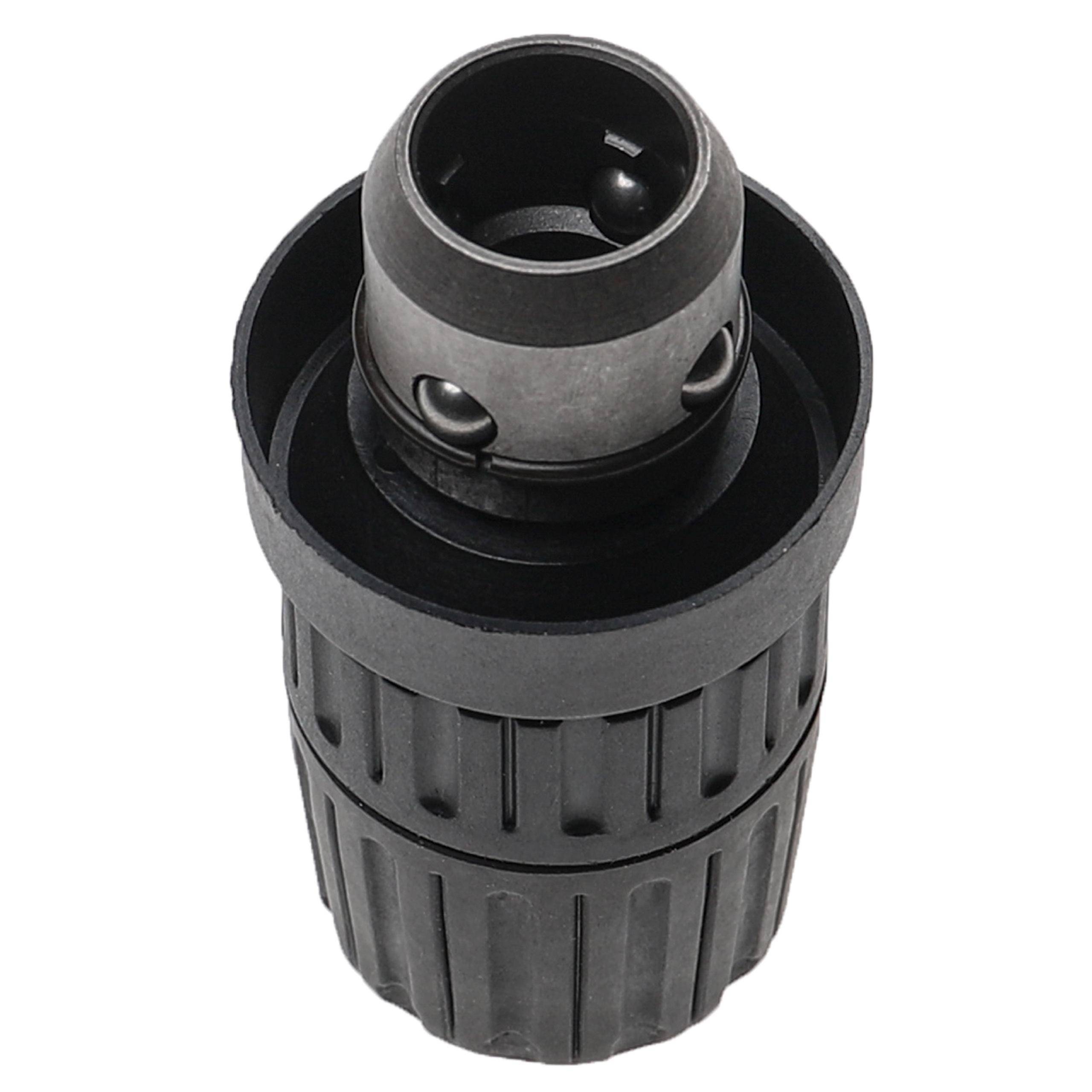 vhbw Schnellspannbohrfutter kompatibel mit Bosch GBH 2-24 DF, GBH 18V-26 F, GBH 2-26 DFR, GBH 2-25F Akku Bohrschrauber, Bohrmaschinen Schwarz