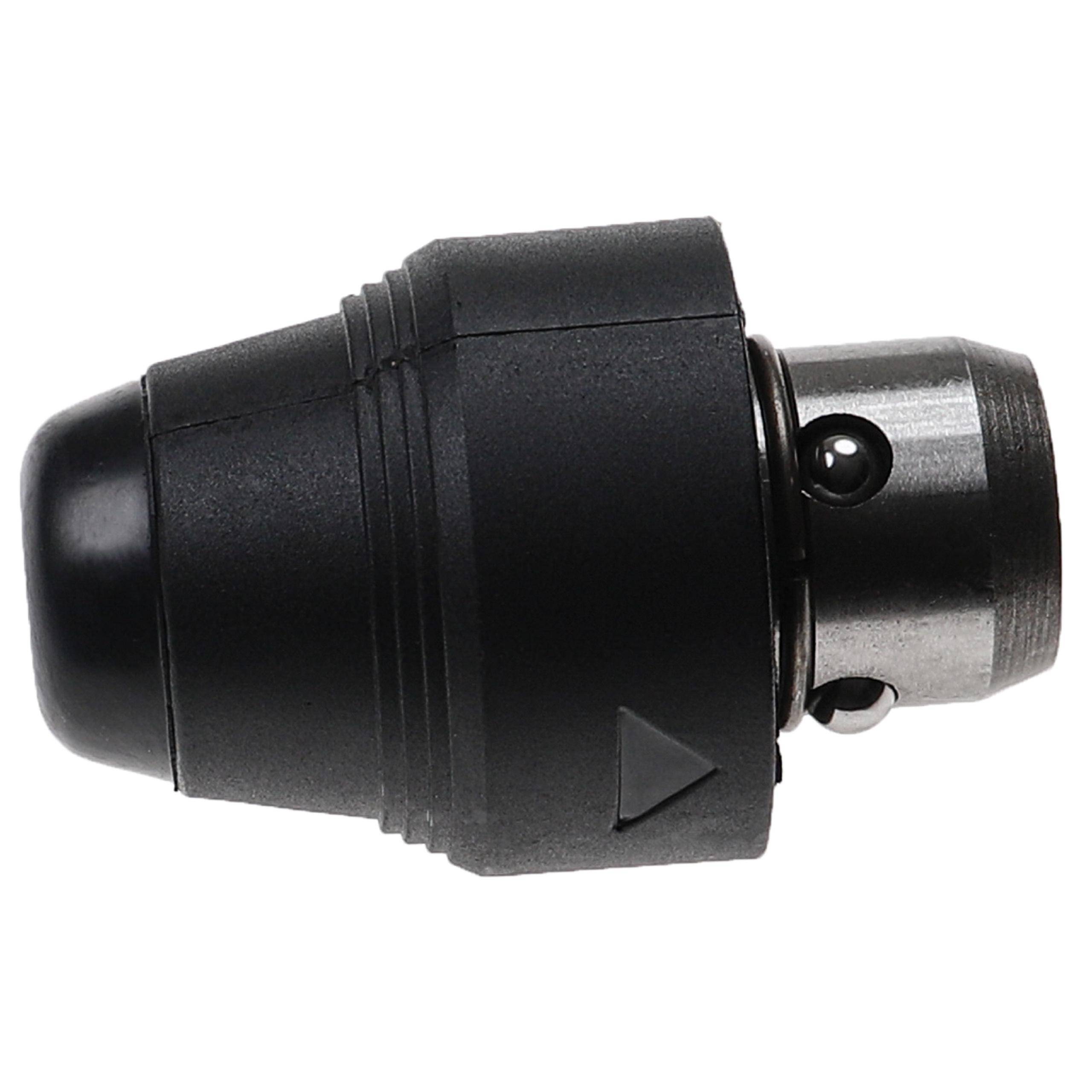 vhbw SDS Plus Bohrfutter kompatibel mit Bosch GBH 2-26 DFR, GBH 2-24 DV Akku Bohrschrauber, Bohrmaschinen - 1,9 cm Innendurchmesser, Schwarz