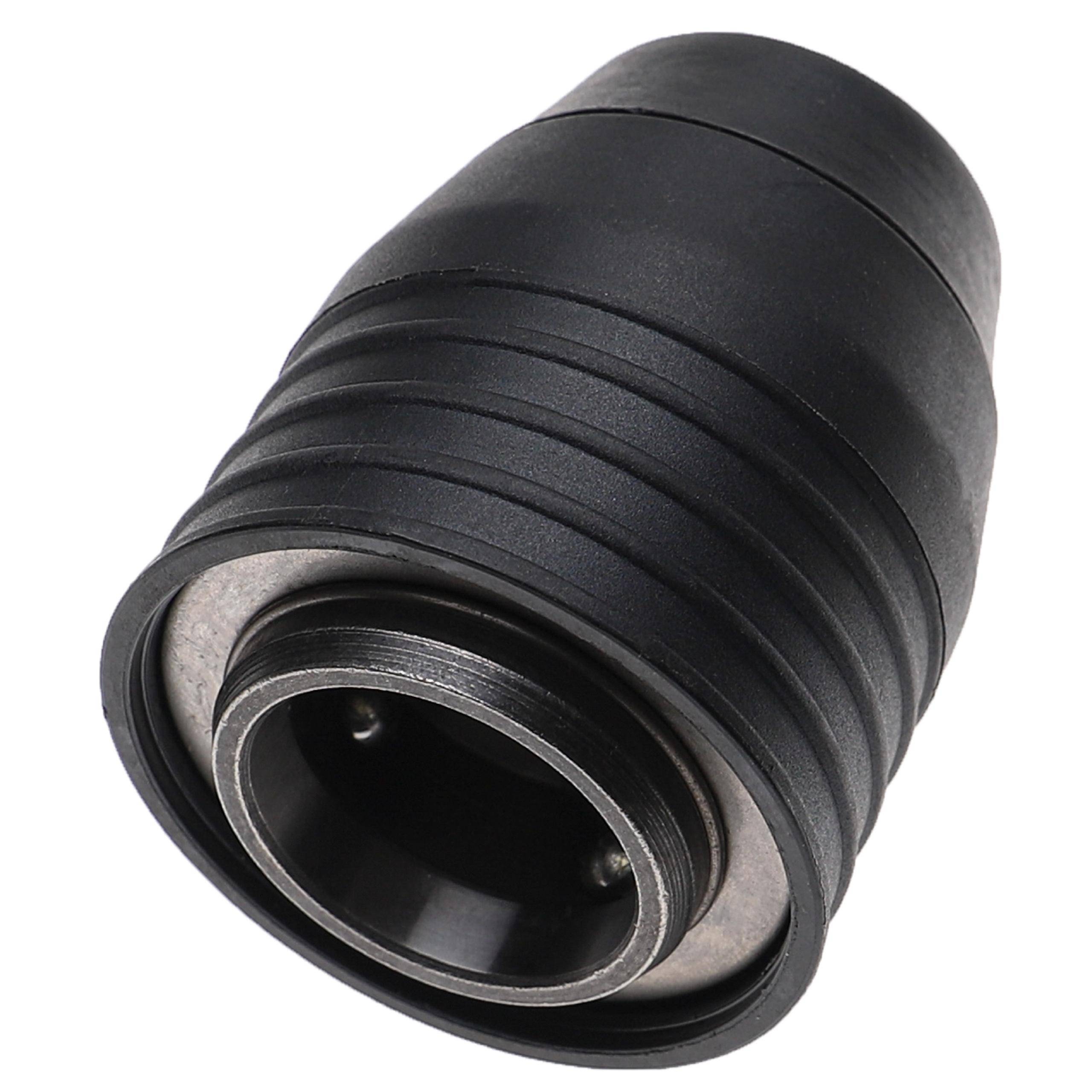 vhbw SDS Bohrfutter kompatibel mit Bosch GBH 4-28 DFR, GBH 4-32 DFR, RH328VCQ Akku Bohrschrauber, Bohrmaschinen - 1,1 cm Innendurchmesser Schwarz