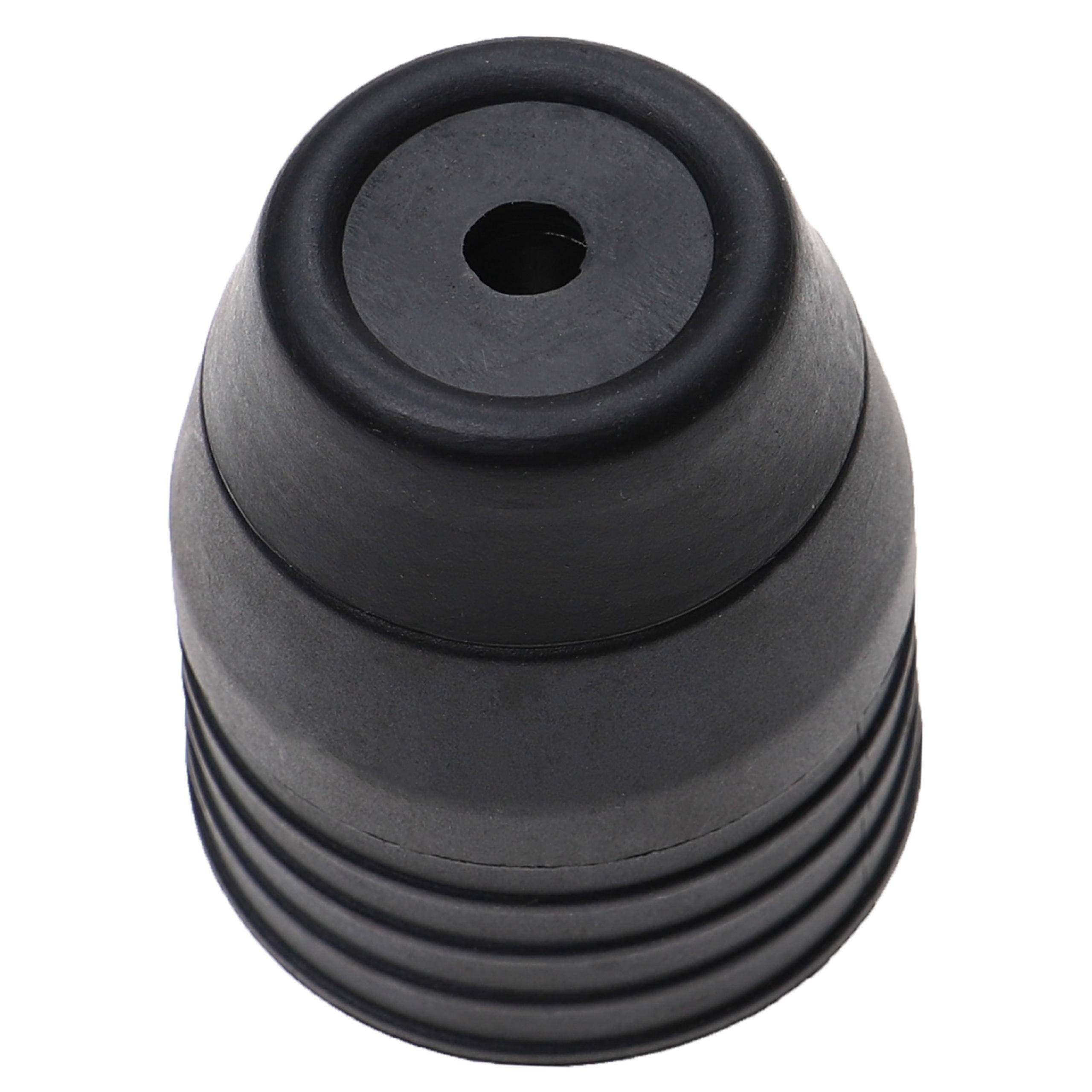 vhbw SDS Bohrfutter kompatibel mit Bosch GBH 4-28 DFR, GBH 4-32 DFR, RH328VCQ Akku Bohrschrauber, Bohrmaschinen - 1,1 cm Innendurchmesser Schwarz