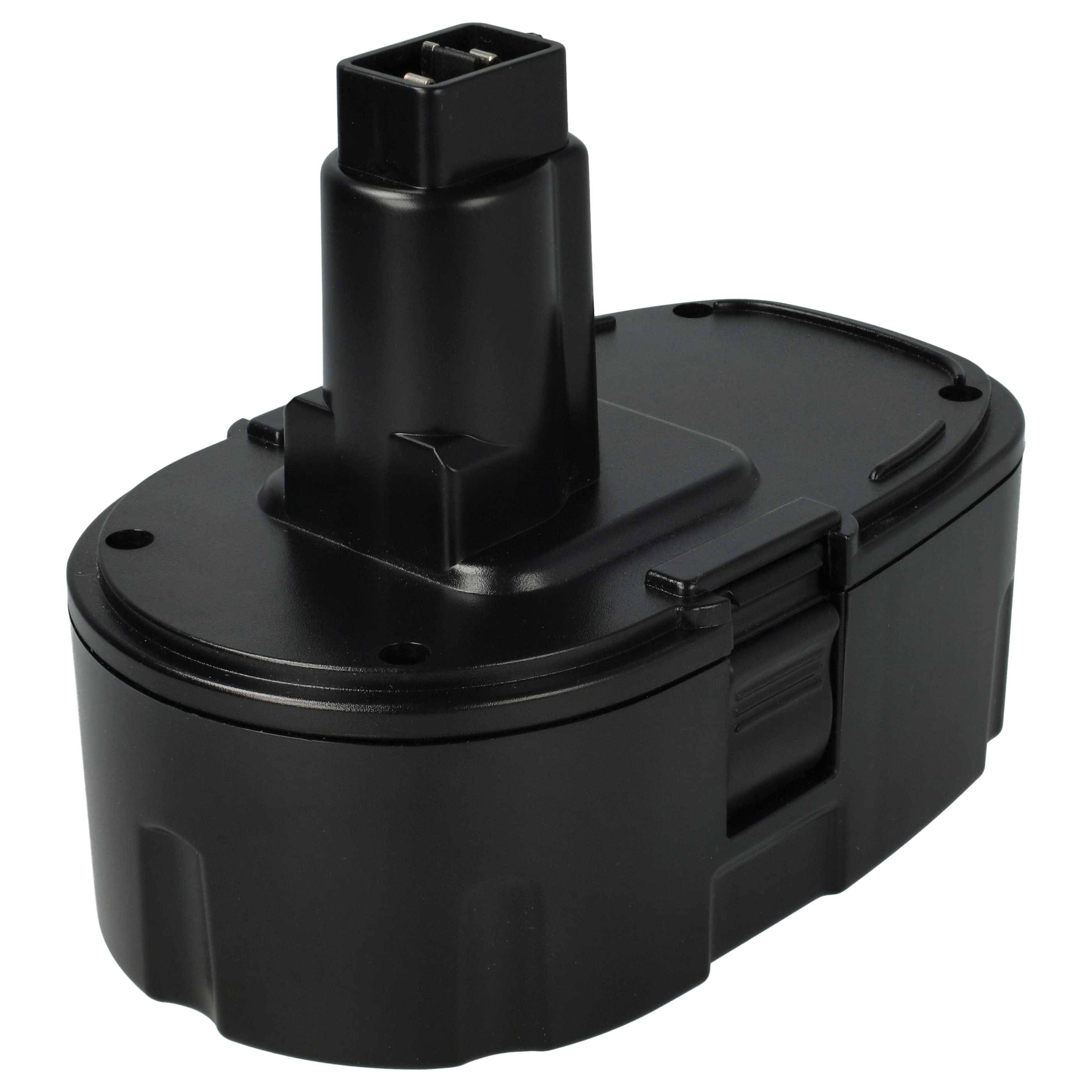 EXTENSILO Akku kompatibel mit Dewalt DC330, DC380N, DC380KB, DC385, DC330KA, DC330K, DC380KA, DC330N Werkzeug (5000 mAh, Li-Ion, 18 V)