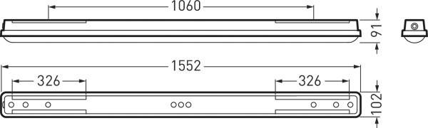 Trilux LED-Feuchtraumleuchte 2310 15B40/ #7922940
