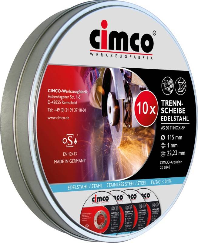 Cimco Diamant-Trennscheiben 206816 (VE3)