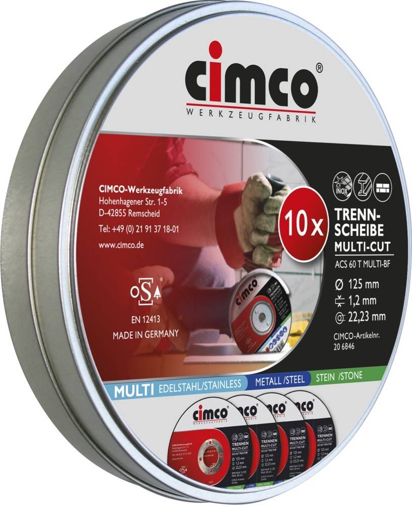 Cimco Trennscheiben MULTI-CUT 206846 (VE10)