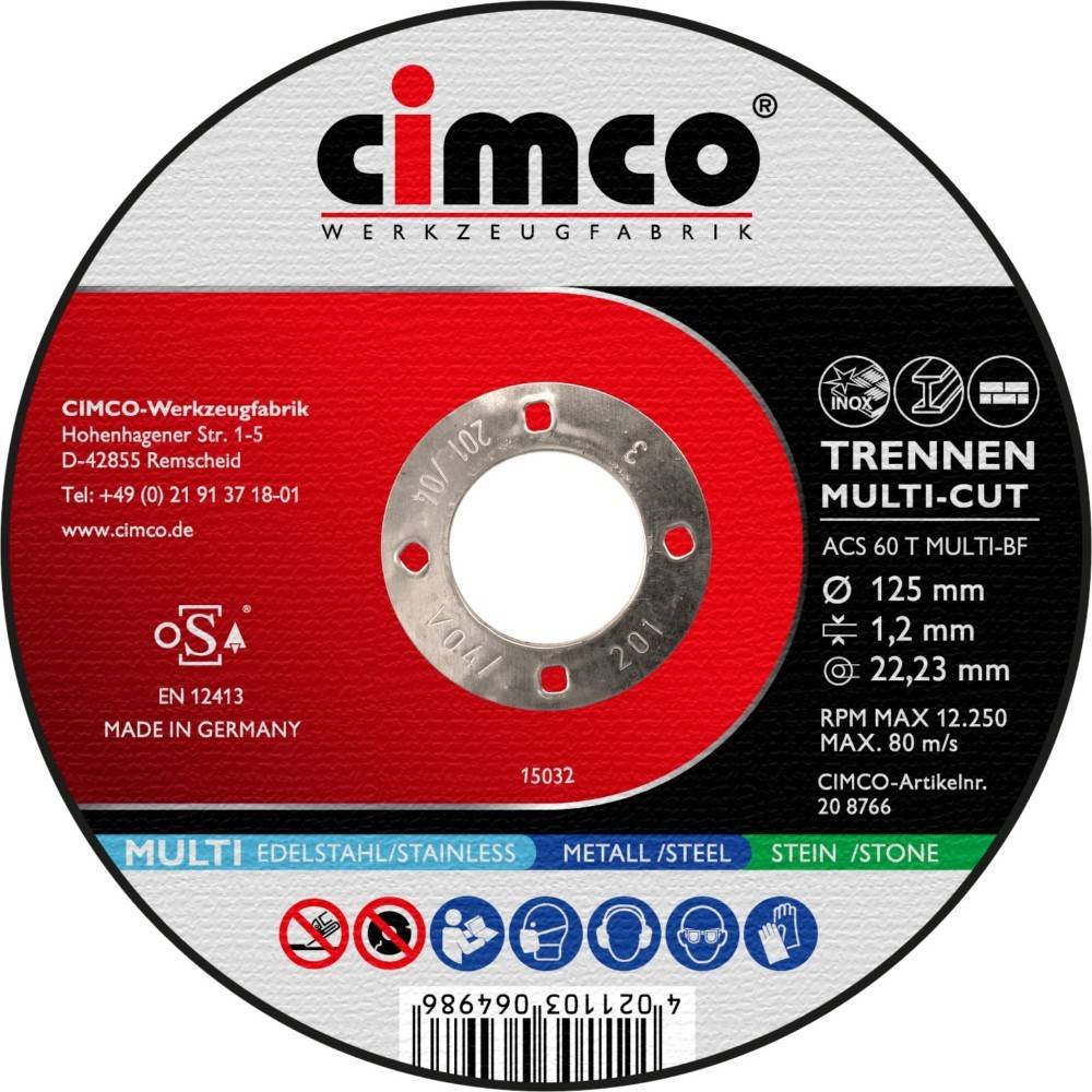 Cimco Trennscheiben MULTI-CUT 206846 (VE10)