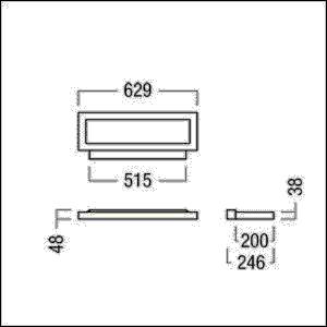 Zumtobel Group LED-Wandleuchte EPURIA WDI #42187610