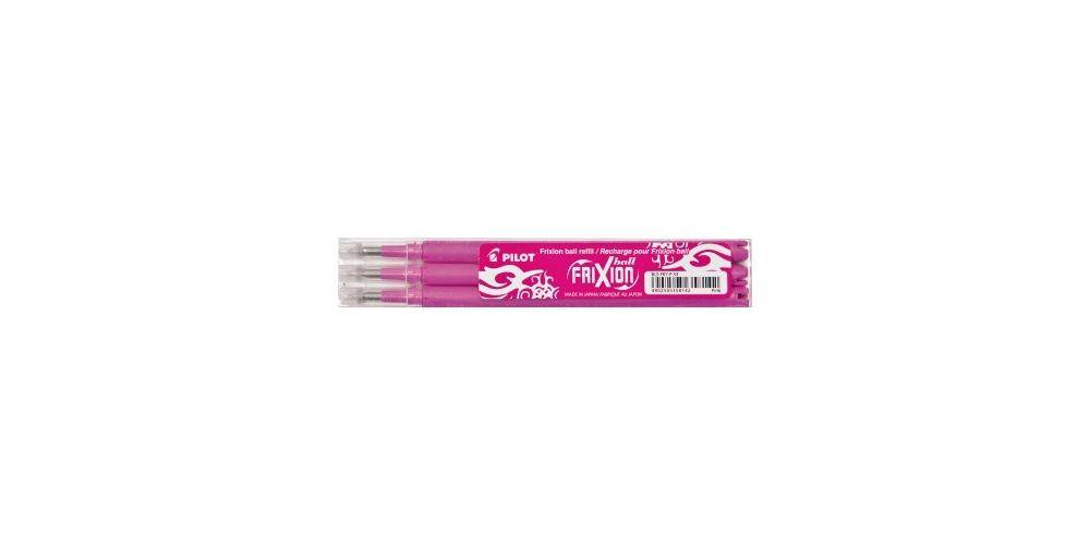 PILOT Tintenrollermine FriXion Ball 0,4mm pink 3 St./Pack.
