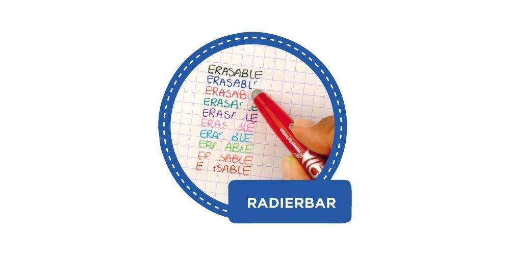 PILOT Tintenrollermine FriXion Ball 0,4mm hellgrün 3 St./Pack.