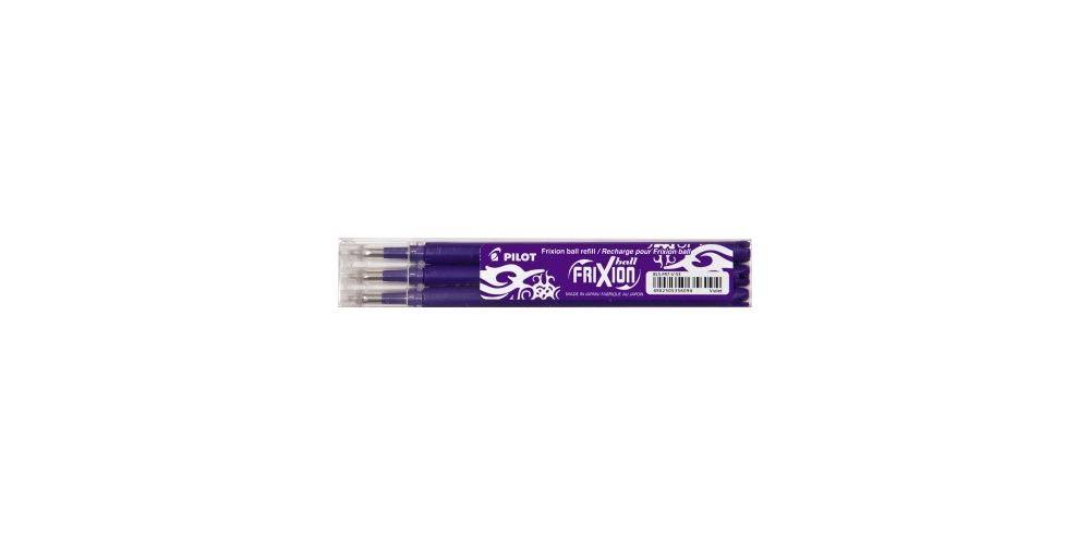 PILOT Tintenrollermine FriXion Ball 0,4mm violett 3 St./Pack.