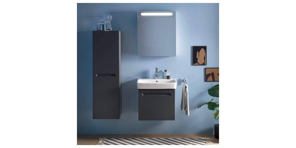 Duravit Möbelwaschtisch No 1 mit Überlauf, 1 Hahnloch, weiß 600x460mm
