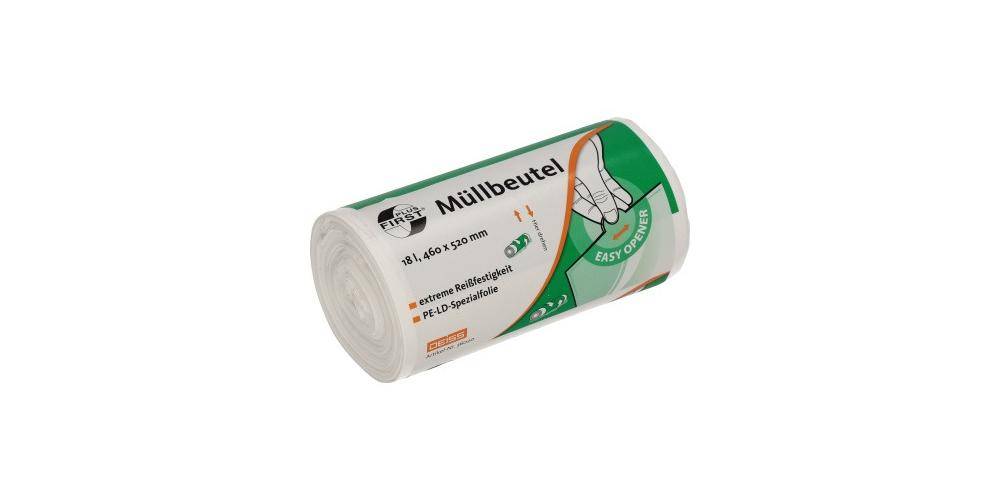 Neutralware Müllsack 46 x 52 cm (B x H) 16µm 18l Polyethylen weiß 50