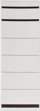 Ordneretikett DIN A4 breit/kurz weiß 400 St./Pack