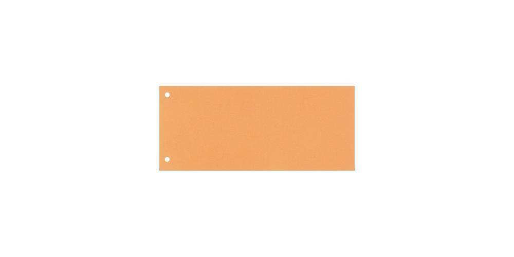Neutralware Trennstreifen 22,5 x 10,5 cm (B x H) 160g/m Karton orange