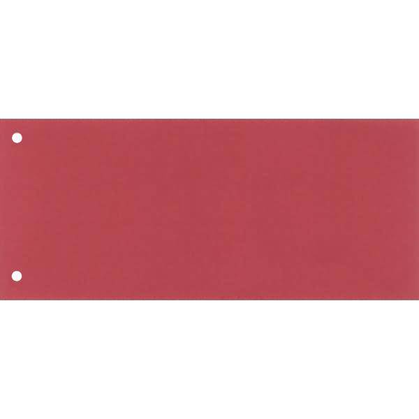 Trennstreifen 24x10,5cm rot 100 Stück